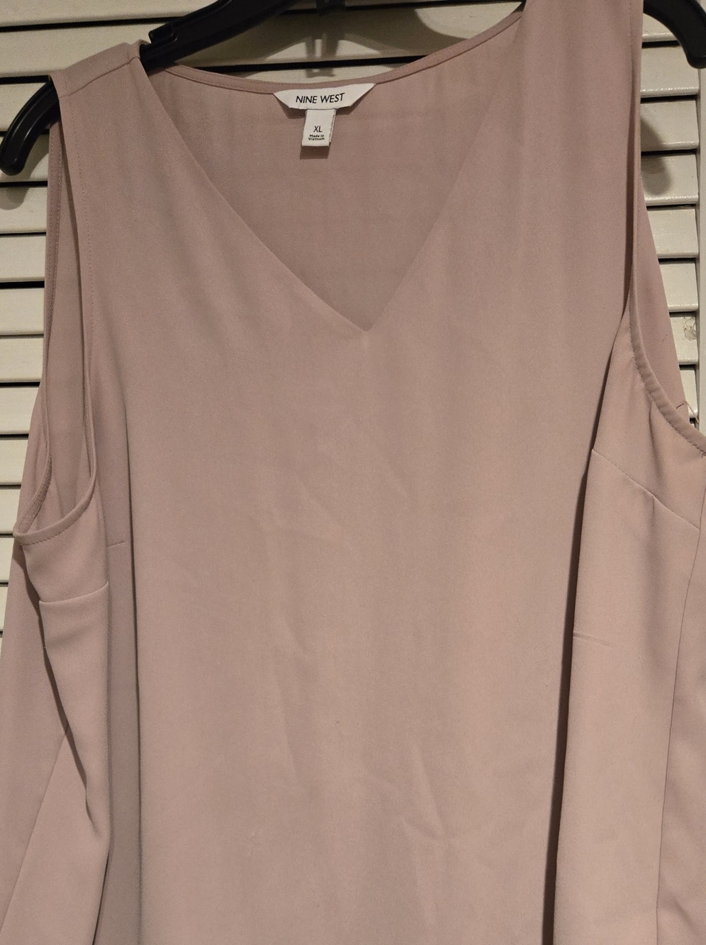 Grace Karin Pale Blush V-Neck Sleeveless Camisole